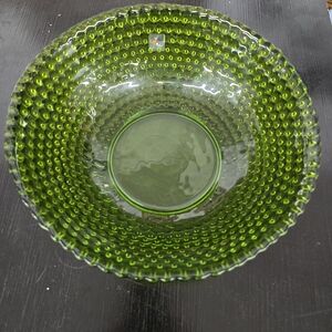 Blenco Green Glass Decorative Bowl